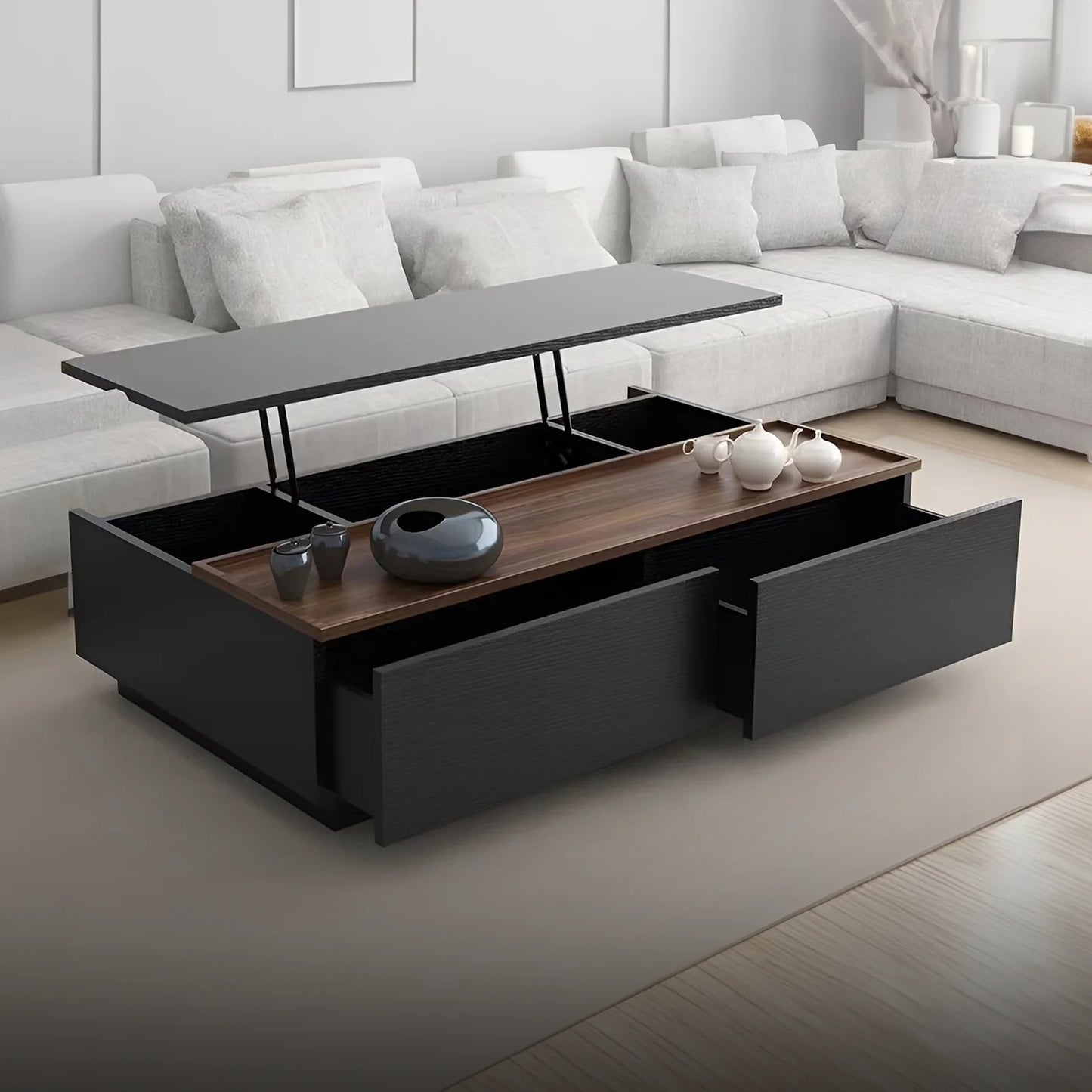 طقم ترابيزات خشب ام دي اف اسباني